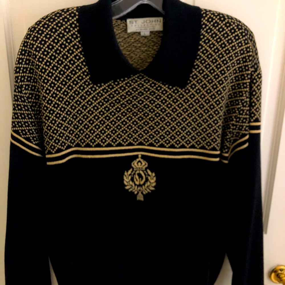 St. John Collection Pullover Sweater